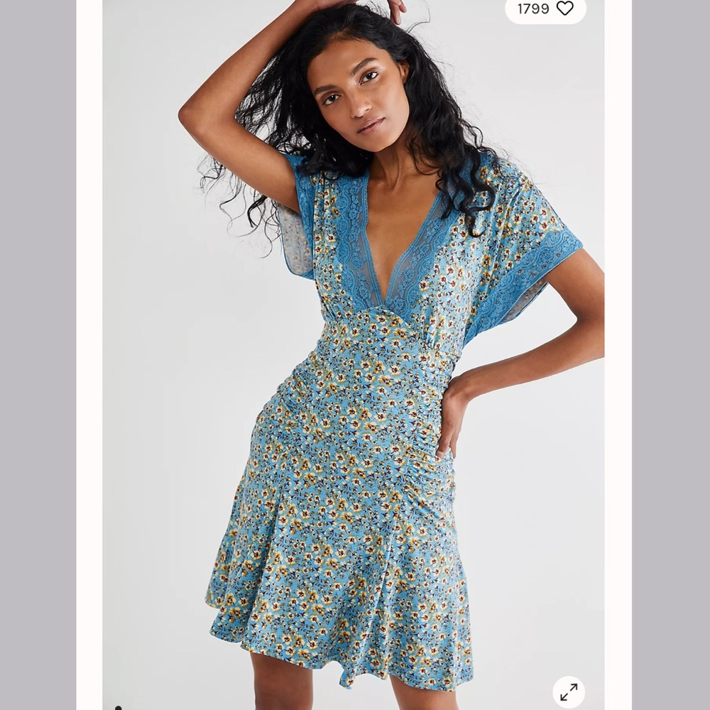 Free People Sweet Talker Mini Dress